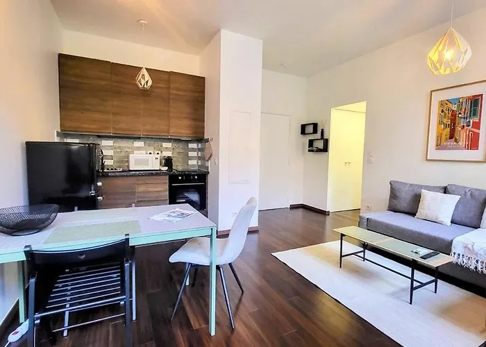شقة Wehost Clemenceau Sunny Palace 4 Pers 1 Bedroom نيس