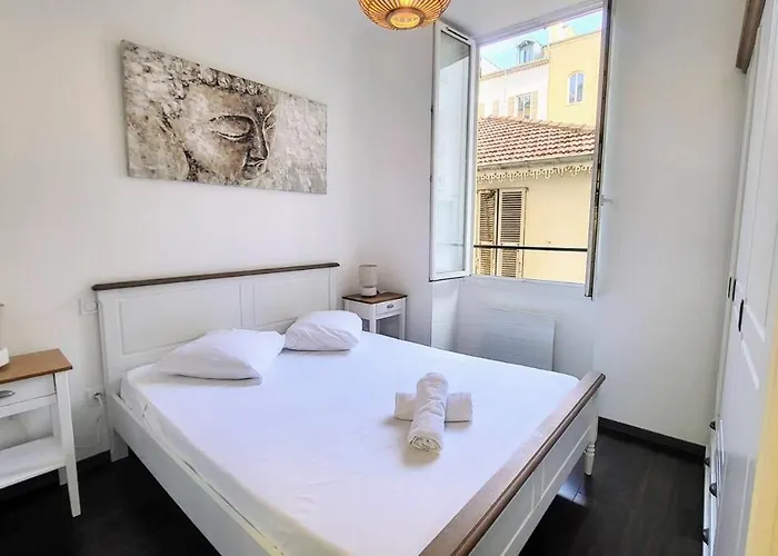 公寓 Wehost Clemenceau Sunny Palace 4 Pers 1 Bedroom 尼斯